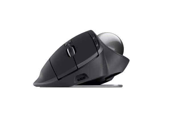Logitech MX Ergo S Advanced Wireless Trackball, grafitna, Bluetooth - Image 2
