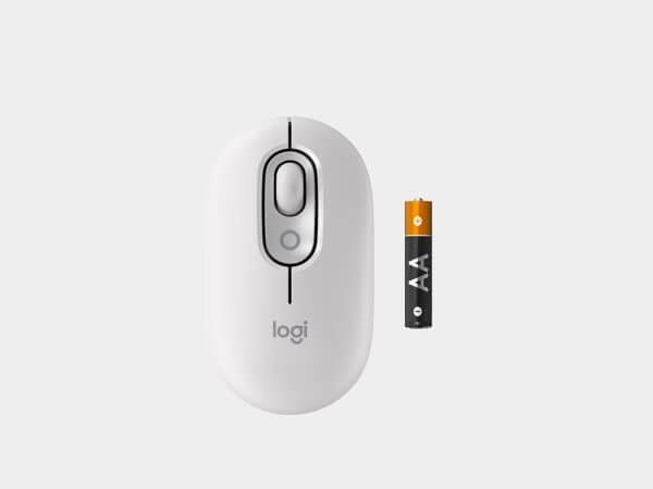 Logitech POP Mouse z EMOJI, Bluetooth, bela - Image 6