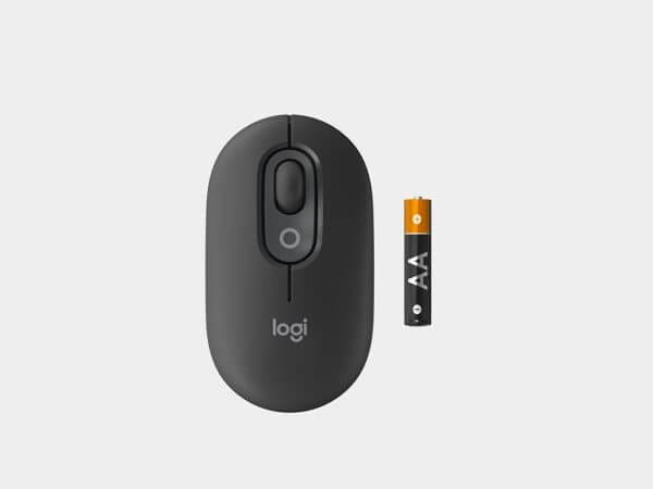 Logitech POP Mouse z EMOJI, Bluetooth, grafitna - Image 7