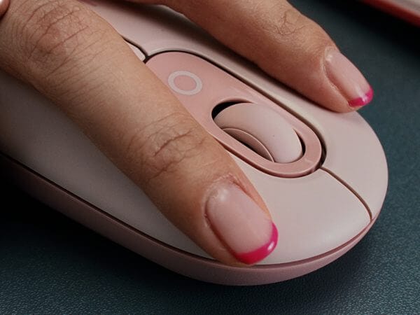 Logitech POP Mouse z EMOJI, Bluetooth, roza - Image 5