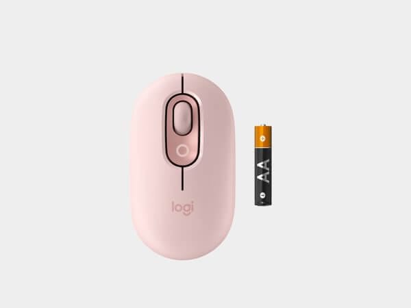 Logitech POP Mouse z EMOJI, Bluetooth, roza - Image 7
