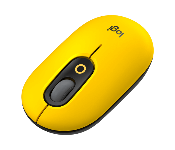 Logitech POP Mouse z EMOJI, Bluetooth, rumena - Image 3