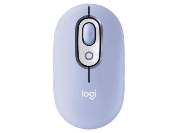 Logitech POP Mouse z EMOJI, Bluetooth, vijolična
