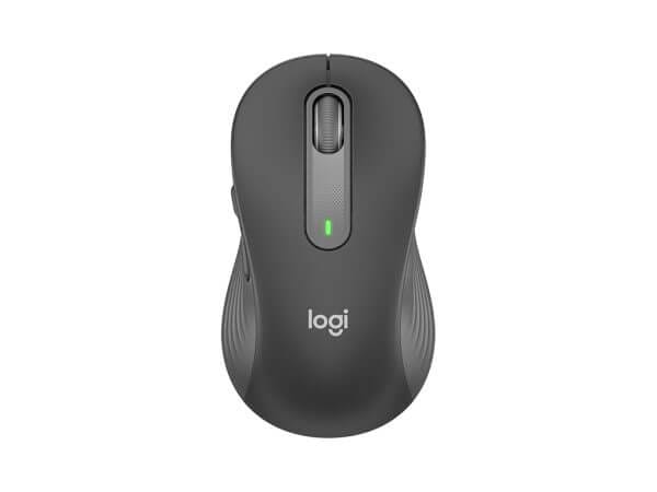 Logitech Signature M650, velikost L, Bluetooth, grafitna barva