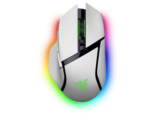 Razer Basilisk V3 Pro 35K, wireless, bela