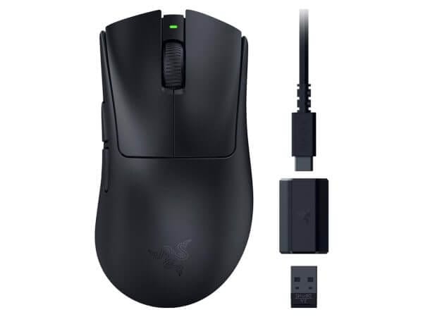 Razer DeathAdder V3 HyperSpeed, črna
