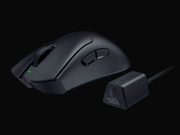 Razer DeathAdder V3 Pro + HyperPolling Wireless sprejemnik, komplet, črn - Image 4
