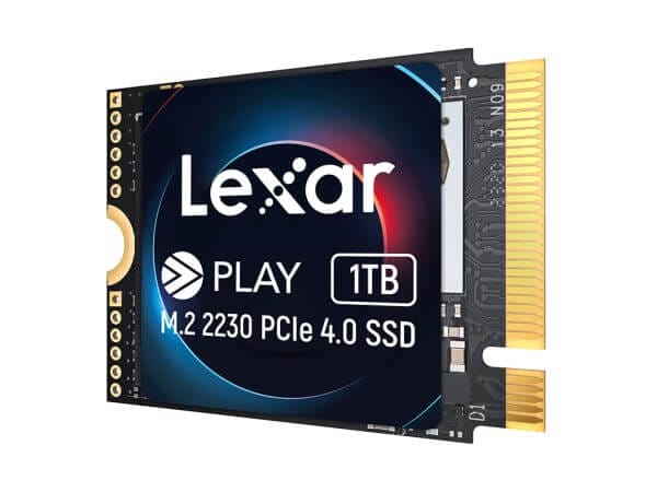 SSD 1TB M.2 30mm 2230 PCI-e 4.0 x4 NVMe, 3D TLC, Lexar PLAY (LNMPLAY001T-RNNNG) - Image 2