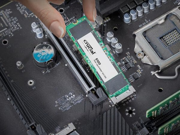SSD 1TB M.2 80mm PCI-e 4.0 x4 NVMe, CRUCIAL E100 (CT1000E100SSD8) - Image 2