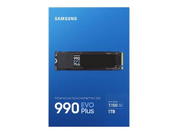 SSD 1TB M.2 80mm PCI-e 5.0 x2 NVMe, V-NAND, Samsung 990 EVO Plus (MZ-V9S1T0BW) - Image 3