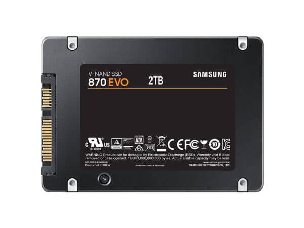 SSD 2TB 2.5" SATA3 V-NAND TLC 7mm, Samsung 870 EVO (MZ-77E2T0B/EU) - Image 5