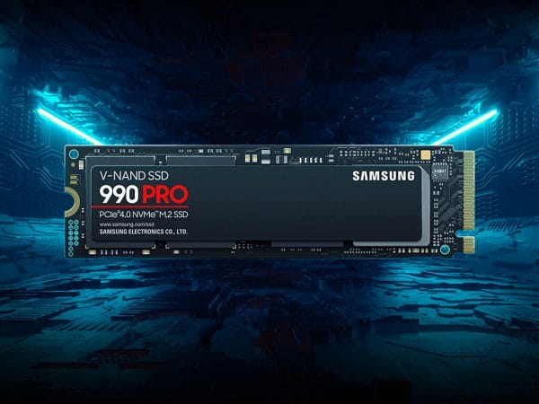 SSD 1TB M.2 80mm PCI-e 4.0 x4 NVMe, V-NAND, Samsung 990 PRO (MZ-V9P1T0BW) - Image 3
