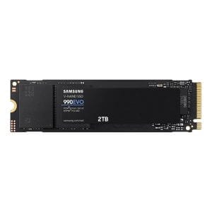 SSD 2TB M.2 80mm PCI-e 5.0 x2 NVMe, V-NAND, Samsung 990 EVO (MZ-V9E2T0BW)