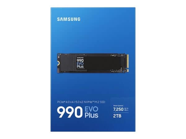 SSD 2TB M.2 80mm PCI-e 5.0 x2 NVMe, V-NAND, Samsung 990 EVO Plus (MZ-V9S2T0BW) - Image 3