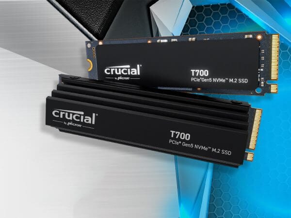 SSD 2TB M.2 80mm PCI-e 5.0 x4 NVMe, CRUCIAL T700 Heatsink (CT2000T700SSD5) - Image 3