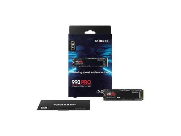 SSD 4TB M.2 80mm PCI-e 4.0 x4 NVMe, V-NAND, Samsung 990 PRO (MZ-V9P4T0BW) - Image 3