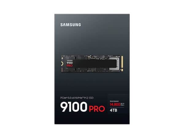SSD 4TB M.2 80mm PCI-e 5.0 x4 NVMe 2.0, V-NAND TLC, Samsung 9100 PRO (MZ-VAP4T0BW) - Image 5