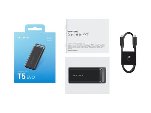 SSD 4TB Type-C USB 3.2 Gen1 V-NAND UASP, Samsung T5 Evo, črn (MU-PH4T0S/EU) - Image 11