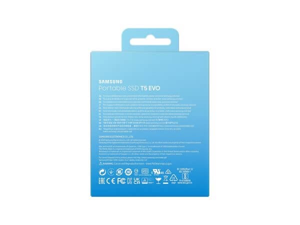 SSD 4TB Type-C USB 3.2 Gen1 V-NAND UASP, Samsung T5 Evo, črn (MU-PH4T0S/EU) - Image 13