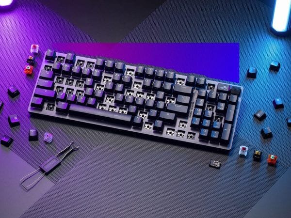 ASUS ROG Strix Scope II 96 Wireless, ROG NX Snow, PBT,  US - Image 11