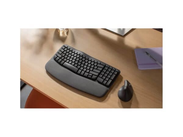 Logitech Wave Keys Wireless, grafitna, SLO g. - Image 7