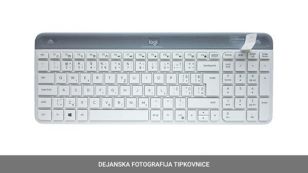in miška Logitech Slim Wireless Combo MK470, bela, SLO g. - Image 2