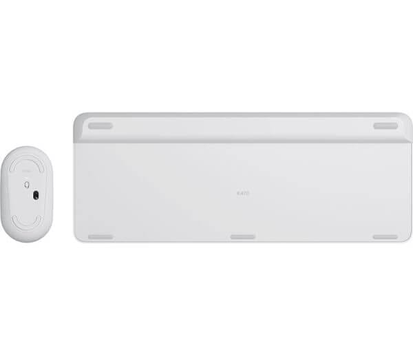 in miška Logitech Slim Wireless Combo MK470, bela, SLO g. - Image 6