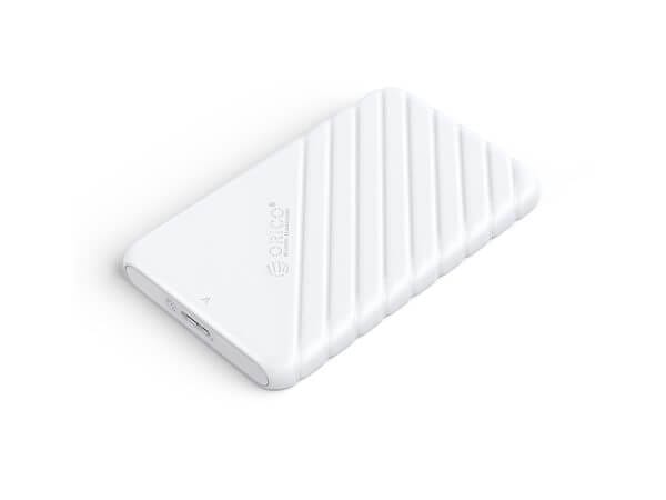 Zunanje ohišje za 2,5'' HDD/SSD, USB 3.0 v SATA3, tool-free, belo, ORICO 25PW1-U3