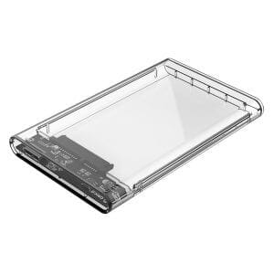 Zunanje ohišje za HDD/SSD 2,5'', USB 3.0 UASP v SATA3, prozorno, ORICO 2139U3