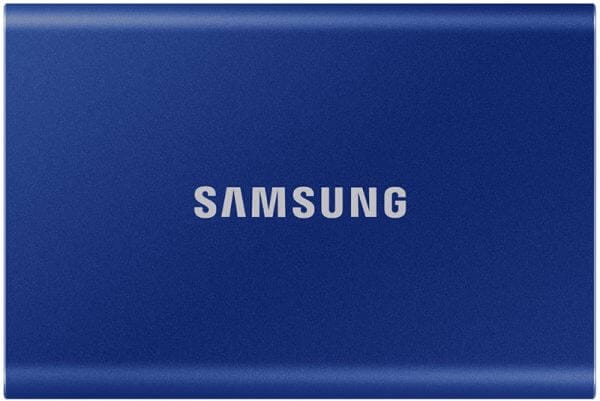 Zunanji SSD 1TB Type-C USB 3.2 Gen2 V-NAND UASP, Samsung T7, moder (MU-PC1T0H/WW)