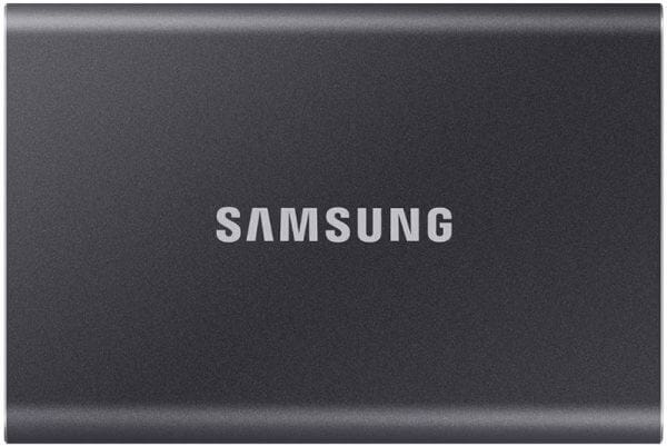 Zunanji SSD 2TB Type-C USB 3.2 Gen2 V-NAND UASP, Samsung T7, siv (MU-PC2T0T/WW)