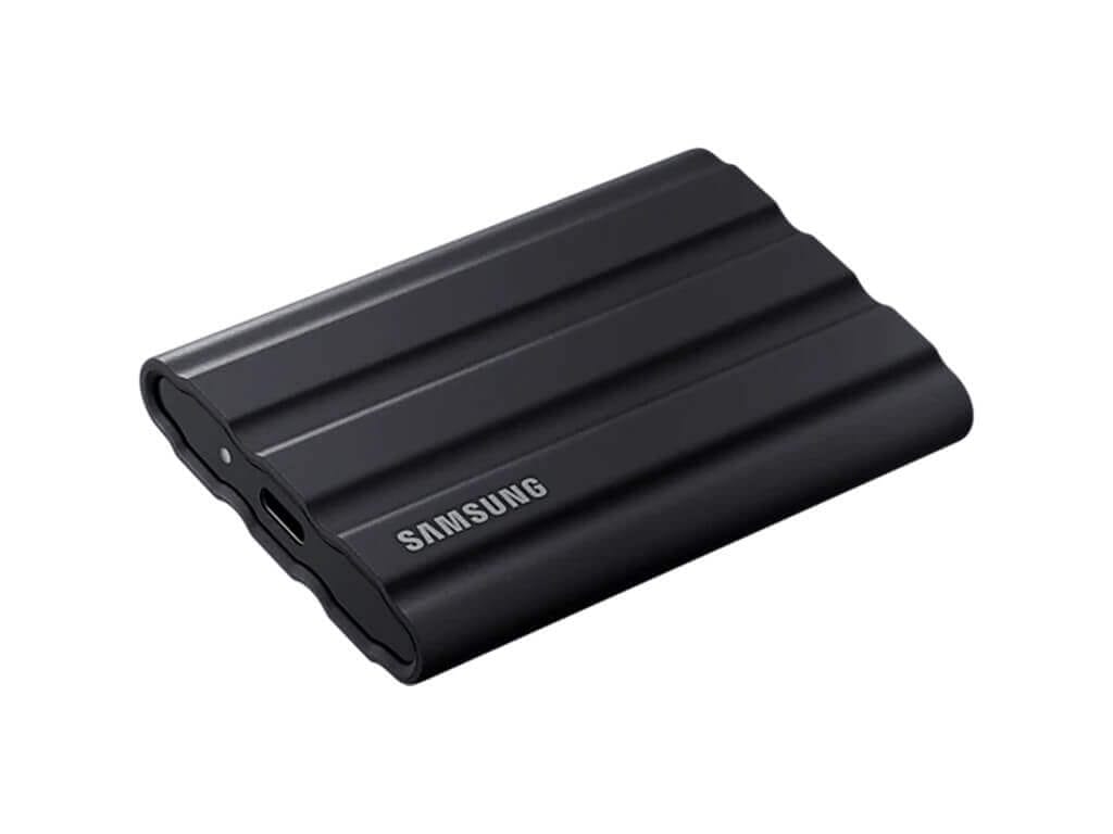 Zunanji SSD 4TB Type-C USB 3.2 Gen2 NVMe, IP65, Samsung T7 Shield, črn (MU-PE4T0S)