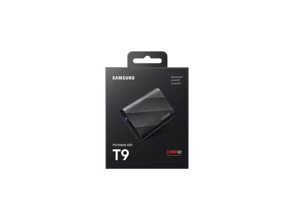 Zunanji SSD 1TB Type-C USB 3.2 Gen2x2 V-NAND UASP, Samsung T9, črn (MU-PG1T0B/EU) - Image 9