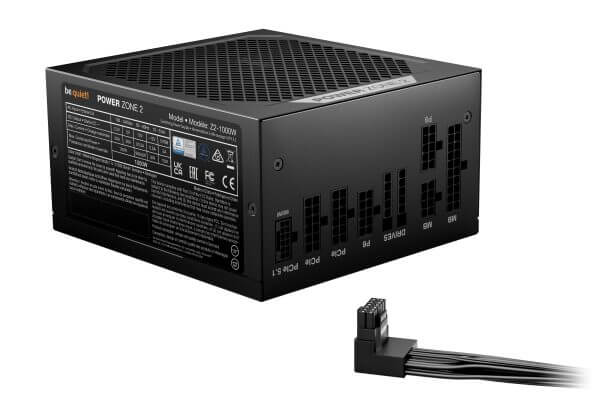 be quiet! Power Zone 2 Napajalnik za Računalnik z 90 degree kablom za nove GPU