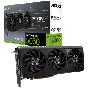 ASUS Prime GeForce RTX 5060 OC Edition 8GB GDDR7 (PRIME-RTX5060-O8G) grafična kartica