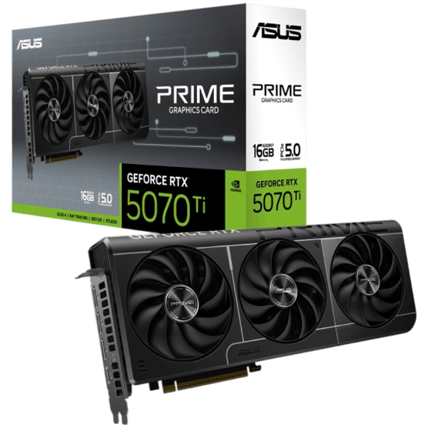 ASUS Prime GeForce RTX 5070 Ti 16GB GDDR7 (PRIME-RTX5070TI-16G) grafična kartica