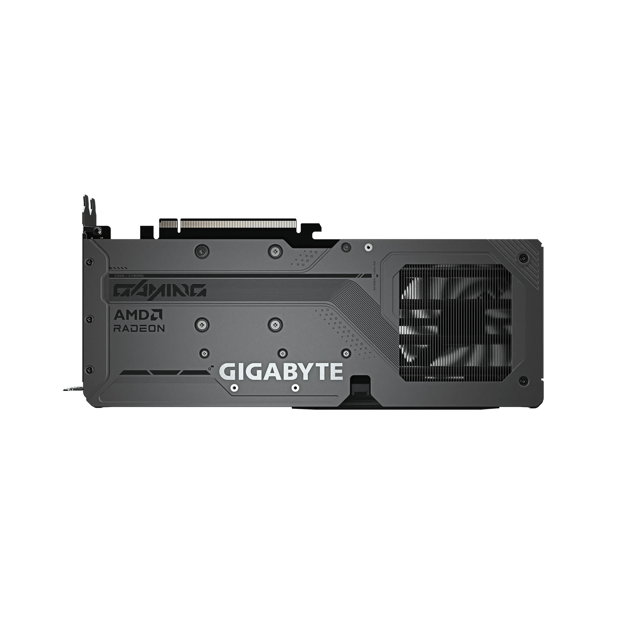 Gigabyte Radeon RX 9060 XT GAMING 16G Backplate