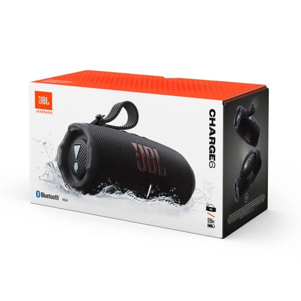 JBL Charge 6 Bluetooth prenosni zvočnik, črn - Image 4