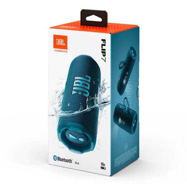JBL Flip 7 Bluetooth prenosni zvočnik, moder - Image 3