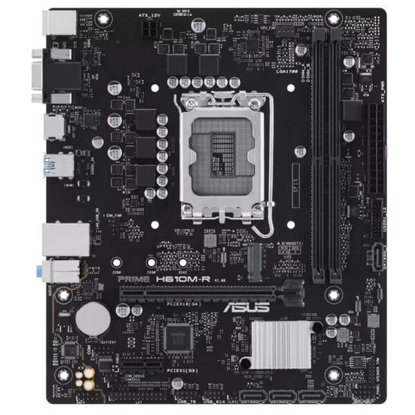  Asus Prime H610M-R microATX 1xVGA 1xHDMI 1xDisplayPort - Image 2