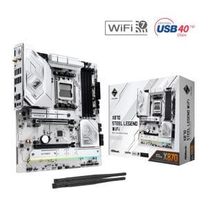 Osnovna plošča AM5 Asrock Steel Legend WiFi ATX 1xHDMI 2.1