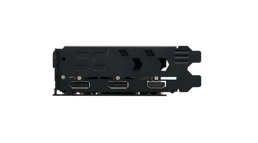 PowerColor Hellhound RX 9060 XT 16GB Display Konektorji