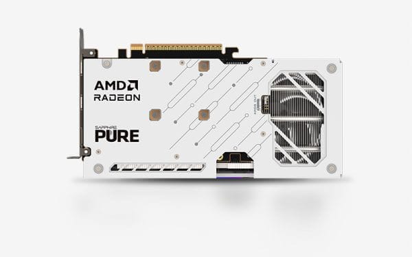 Sapphire PURE Radeon RX 9060 XT 16GB Backplate
