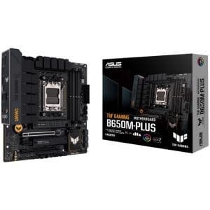 Osnovna plošča AM5 Asus TUF GAMING B650M-PLUS microATX 1xHDMI 2.1 1xDisplayPort 1.4
