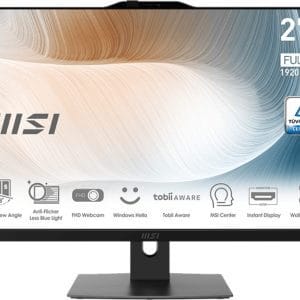 Računalnik MSI Modern AM272P 12M-1099XEU i5 / 8GB / 500GB SSD / 27" FHD / NoOS / črn