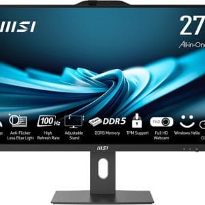 Računalnik MSI PRO AP272P 14M-886XEU i7 / 16GB / 1TB SSD / 27" FHD / Windows 11 Pro / črn - nastavljiv po višini