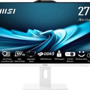 Računalnik MSI PRO AP272P 14M-887XEU i7 / 16GB / 1TB SSD / 27" FHD / Windows 11 Pro / bel - nastavljiv po višini