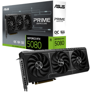 ASUS Prime GeForce RTX 5080 OC Edition 16GB GDDR7 (PRIME-RTX5080-O16G) grafična kartica