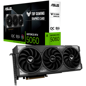 ASUS TUF Gaming GeForce RTX 5060 OC Edition 8GB GDDR7 (TUF-RTX5060-O8G-GAMING) grafična kartica
