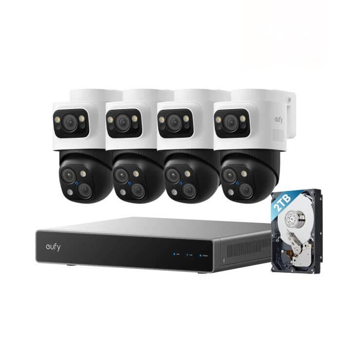Anker Eufy Security POE NVR S4 Max z snemalnikom 2TB disk